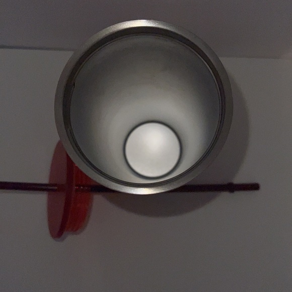 Starbucks Red Stainless Steel 24 oz. Holiday 2022 Cold Cup with Straw - Picture 5 of 8